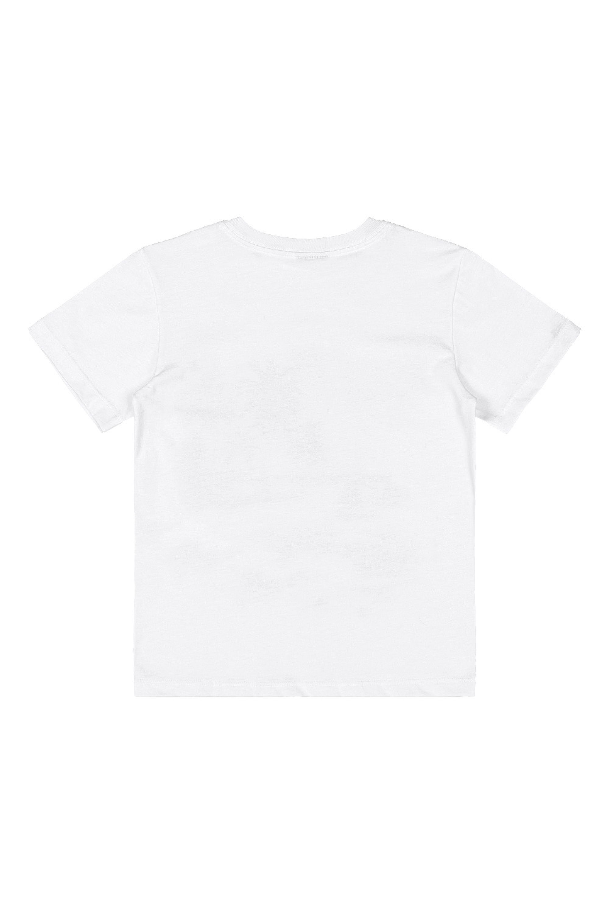 Camiseta Menino em Algodão com Estampa Frontal (Branco) Quimby - Imagem 18
